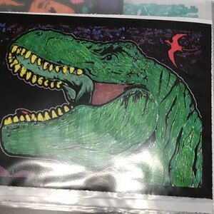 Coloring of a T-Rex